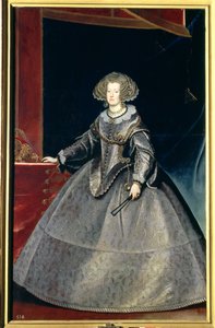 インファンタマリアテレジア（1638〜83年）1646年頃 作： Frans Luyckx or Leux
